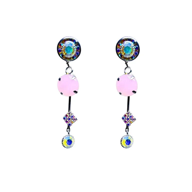 Elegant Crystal Drop Earrings